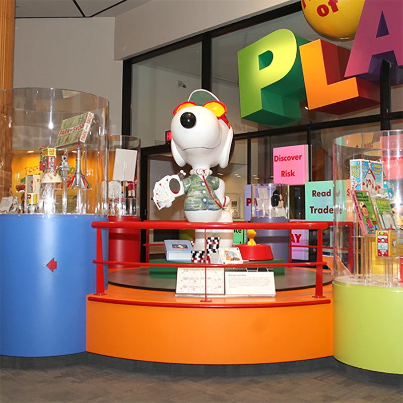Peanuts and Play Display